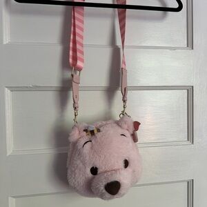 Shanghai Disneyland Pooh Sakura Cherry Blossom Crossbody / Fanny Bag